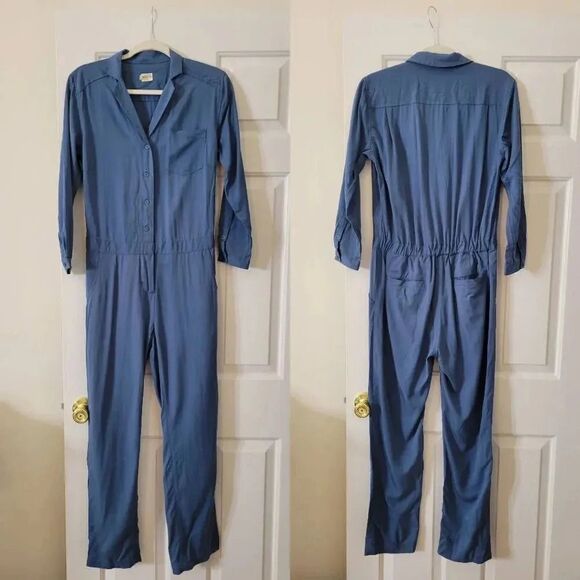 Bridge & Burn SIMONE JUMPSUIT - NAVY S - Picture 2 of 7